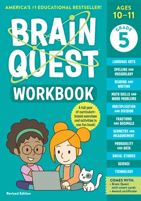 Libro de ejercicios Brain Quest: 5th Grade Revised Edition - Brain Quest Workbook: 5th Grade Revised Edition