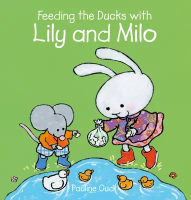 Dar de comer a los patos con Lily y Milo - Feeding the Ducks with Lily and Milo