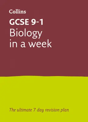 Letts GCSE 9-1 Revision Success - Biología GCSE en una semana - Letts GCSE 9-1 Revision Success - GCSE Biology in a Week