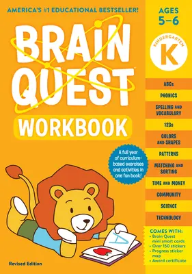 Cuaderno de ejercicios Brain Quest: Kindergarten Edición Revisada - Brain Quest Workbook: Kindergarten Revised Edition