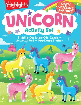 Juego de actividades Unicornio - Unicorn Activity Set