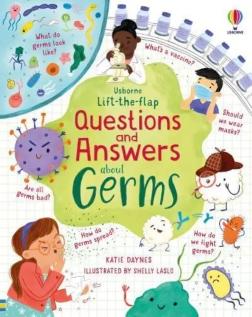 Preguntas y respuestas sobre los gérmenes - Lift-the-flap Questions and Answers about Germs