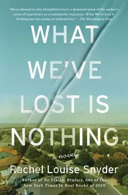 Lo que hemos perdido no es nada - What We've Lost Is Nothing