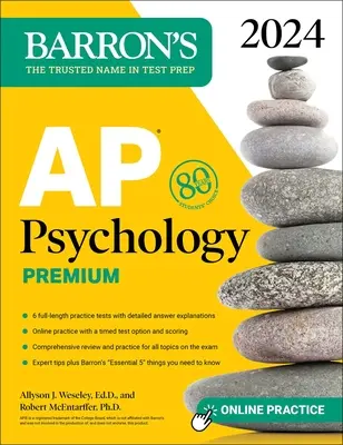 AP Psychology Premium, 2024: 6 Pruebas de Práctica + Revisión Exhaustiva + Práctica Online - AP Psychology Premium, 2024: 6 Practice Tests + Comprehensive Review + Online Practice