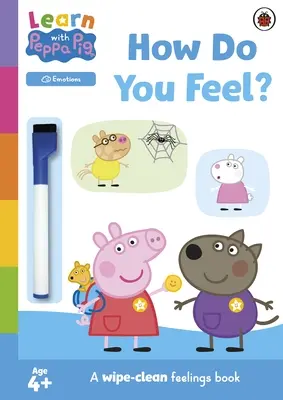 Aprende con Peppa: ¿Cómo te sientes? - Libro de actividades - Learn with Peppa: How Do You Feel? - Wipe-Clean Activity Book