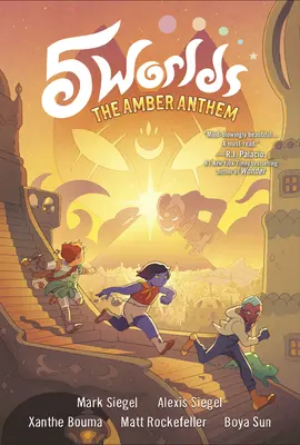 5 Mundos Libro 4: El himno de ámbar: (Novela gráfica) - 5 Worlds Book 4: The Amber Anthem: (A Graphic Novel)