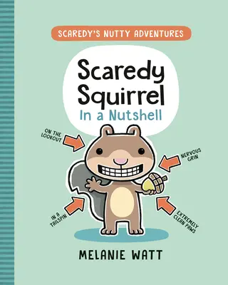 La ardilla asustadiza en pocas palabras - Scaredy Squirrel In a Nutshell