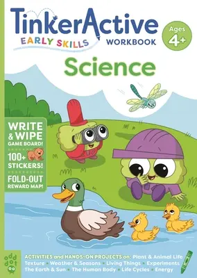 Tinkeractive Early Skills Science Workbook Edades 4+ - Tinkeractive Early Skills Science Workbook Ages 4+