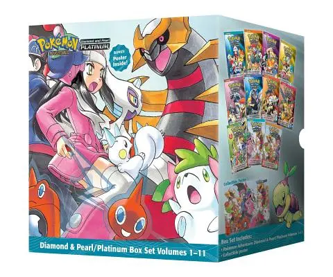 Pokemon Adventures Diamond & Pearl / Platinum Box Set - Incluye Volúmenes 1-11 - Pokemon Adventures Diamond & Pearl / Platinum Box Set - Includes Volumes 1-11