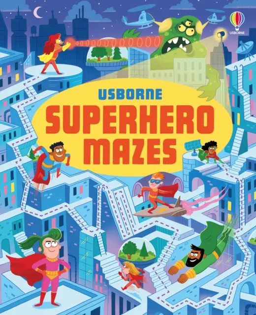 Laberintos de superhéroes - Superhero Mazes