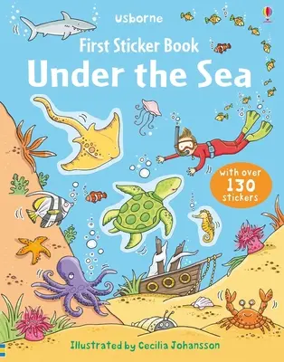 Primer Libro de Pegatinas Bajo el Mar - First Sticker Book Under the Sea