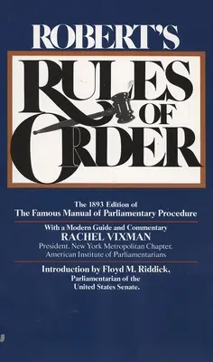 Reglas de orden de Robert - Robert's Rules of Order