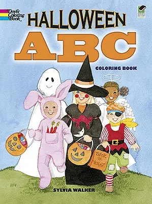 Halloween ABC Coloring Book