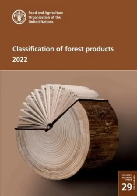 Clasificación de los productos forestales 2022 - Classification of Forest Products 2022