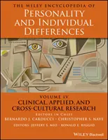 La Enciclopedia Wiley de la Personalidad y las Diferencias Individuales, Investigación Clínica, Aplicada y Transcultural - The Wiley Encyclopedia of Personality and Individual Differences, Clinical, Applied, and Cross-Cultural Research