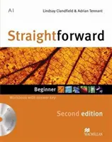 Straightforward 2nd Edition Libro de ejercicios para principiantes con clave y CD - Straightforward 2nd Edition Beginner Workbook with key & CD