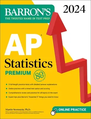 AP Statistics Premium, 2024: 9 Pruebas de Práctica + Revisión Exhaustiva + Práctica Online - AP Statistics Premium, 2024: 9 Practice Tests + Comprehensive Review + Online Practice