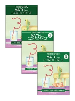 Tercer Grado Matemáticas con Confianza Paquete Completo - Third Grade Math with Confidence Complete Bundle