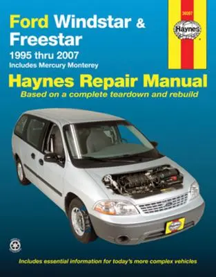 Ford Windstar (1995-2003) & Freestar & Mercury Monterey (2004-2007) Manual de Reparación Haynes (EEUU) - Incluye Mercury Monterey - Ford Windstar (1995-2003) & Freestar & Mercury Monterey (2004-2007) Haynes Repair Manual (USA) - Includes Mercury Monterey