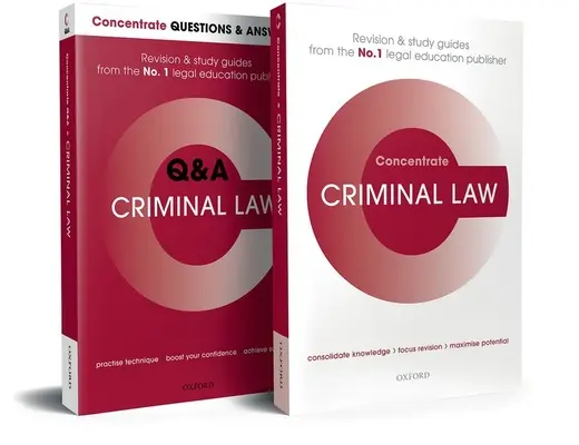 Derecho Penal Revisión Concentrate Pack: Law Revision and Study Guide - Criminal Law Revision Concentrate Pack: Law Revision and Study Guide