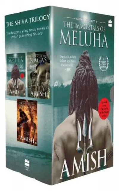 Triología de Shiva - Caja de 3 libros (Los inmortales de Meluha, El secreto de los nagas, El juramento de los Vayuputras) - Shiva Triology - Boxset of 3 Books (The Immortals of Meluha, The Secret of The Nagas, The Oath of The Vayuputras)