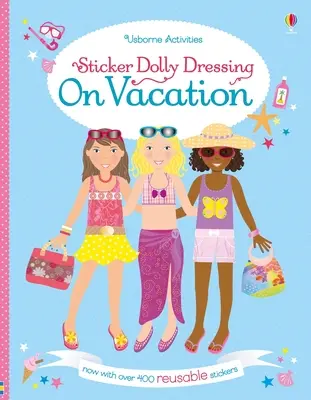 Sticker Dolly Vestido de Vacaciones - Sticker Dolly Dressing on Vacation