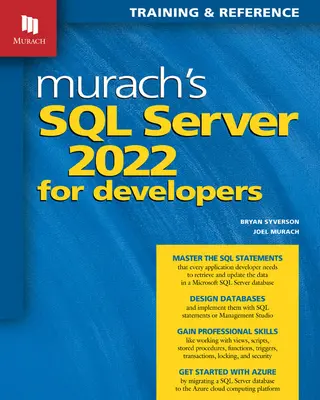 SQL Server 2022 de Murach para desarrolladores - Murach's SQL Server 2022 for Developers