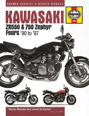 Kawasaki Zr550 & 750 Zephyr Fours '90 to '97