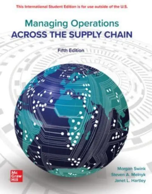 Gestión de operaciones en la cadena de suministro ISE - Managing Operations Across The Supply Chain ISE