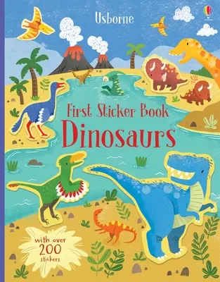 Primer libro de pegatinas Dinosaurios - First Sticker Book Dinosaurs