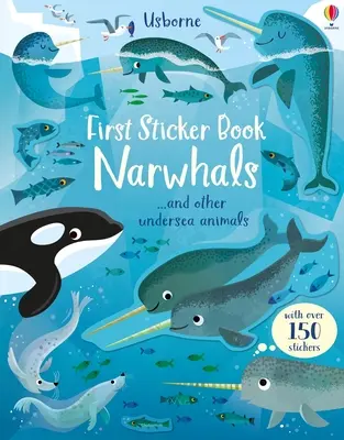 Primer libro de pegatinas Narvales - First Sticker Book Narwhals