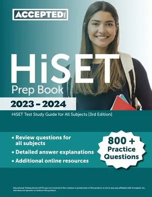 HiSET Prep Book 2023-2024: 800+ Preguntas de Práctica, Guía de Estudio del Examen HiSET para Todas las Materias - HiSET Prep Book 2023-2024: 800+ Practice Questions, HiSET Test Study Guide for All Subjects