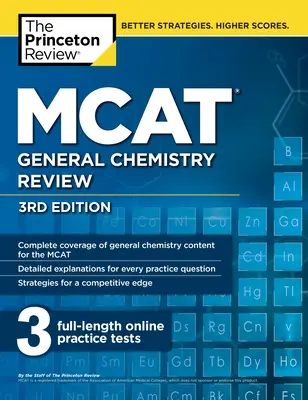 MCAT Revisión de Química General, 3ra Edición - MCAT General Chemistry Review, 3rd Edition