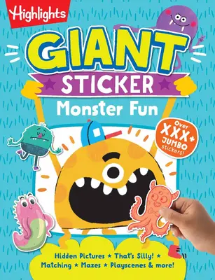 Monstruos gigantes de pegatinas - Giant Sticker Monster Fun