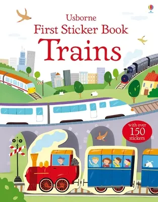 Primer libro de pegatinas Trenes - First Sticker Book Trains