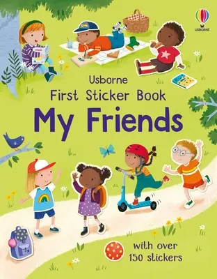 Primer libro de pegatinas Mis amigos - First Sticker Book My Friends