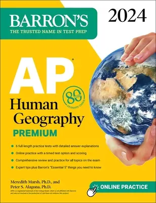 AP Human Geography Premium, 2024: 6 Pruebas de Práctica + Revisión Exhaustiva + Práctica Online - AP Human Geography Premium, 2024: 6 Practice Tests + Comprehensive Review + Online Practice