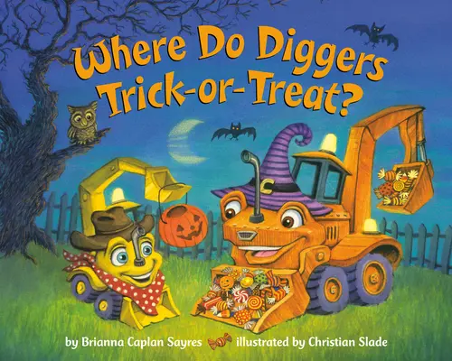 ¿Dónde duermen por la noche los excavadores? - Where Do Diggers Trick-Or-Treat?