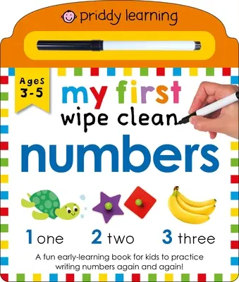 Mi Primer Toallita Limpia Números (Priddy Learning) - My First Wipe Clean Numbers (Priddy Learning)