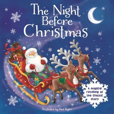 La noche antes de Navidad: Libro de cartón acolchado - The Night Before Christmas: Padded Board Book