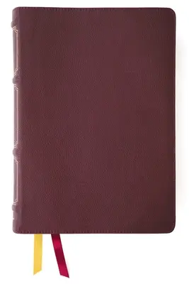 Nkjv, Biblia Thompson de consulta encadenada, Piel auténtica, Becerro, Borgoña, Letra roja, Índice de pulgares, Impresión confort - Nkjv, Thompson Chain-Reference Bible, Genuine Leather, Calfskin, Burgundy, Red Letter, Thumb Indexed, Comfort Print