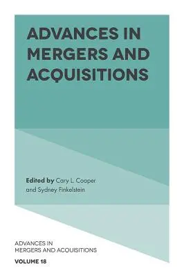 Avances en fusiones y adquisiciones - Advances in Mergers and Acquisitions