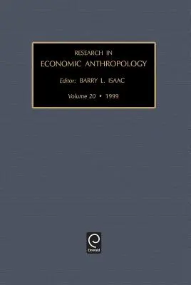Investigación en antropología económica - Research in Economic Anthropology