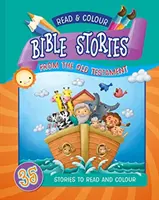 Leer y colorear historias bíblicas del Antiguo Testamento - 35 historias para leer y colorear - Read & Colour Bible Stories from the Old Testament - 35 Stories to Read and Colour