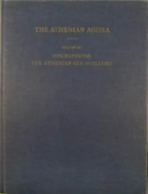 Inscripciones: los consejeros atenienses - Inscriptions: the Athenian Councillors