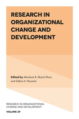 Investigación sobre cambio y desarrollo organizativos - Research in Organizational Change and Development