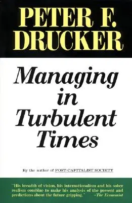 Gestión de tiempos turbulentos - Managing Turbulent Times