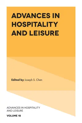 Avances en hostelería y ocio - Advances in Hospitality and Leisure