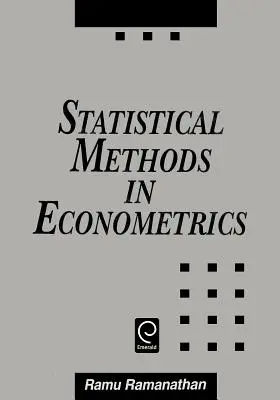Métodos estadísticos en econometría - Statistical Methods in Econometrics