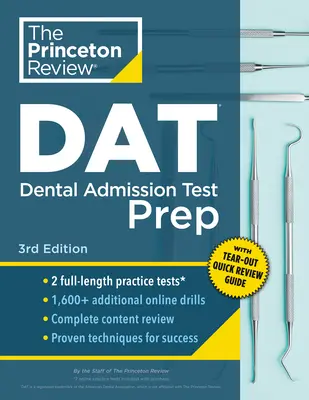 Princeton Review DAT Prep, 3ª Edición - Princeton Review DAT Prep, 3rd Edition